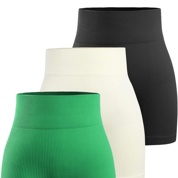 Three Pack Ribbed Biker Shorts - Amazon - Picture 2 of 2